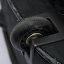 CHANEL Carry Case New Travel line suitcase Nylon Black CC Auth bs23739-22