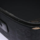 CHANEL Carry Case New Travel line suitcase Nylon Black CC Auth bs23739-28