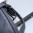 CHANEL Carry Case New Travel line suitcase Nylon Black CC Auth bs23739-14