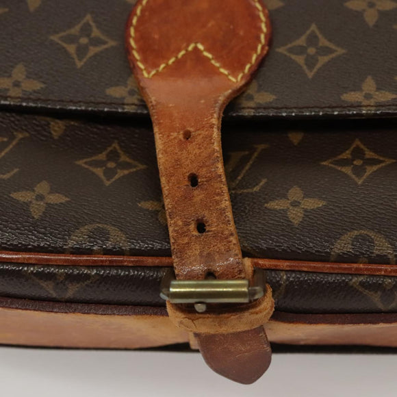 LOUIS VUITTON Monogram Cartouchiere MM Shoulder Bag M51253 LV Auth bs23742