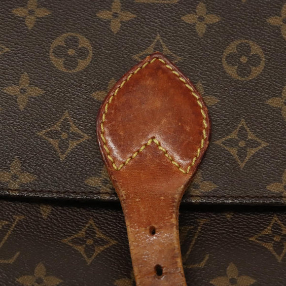 LOUIS VUITTON Monogram Cartouchiere MM Shoulder Bag M51253 LV Auth bs23742