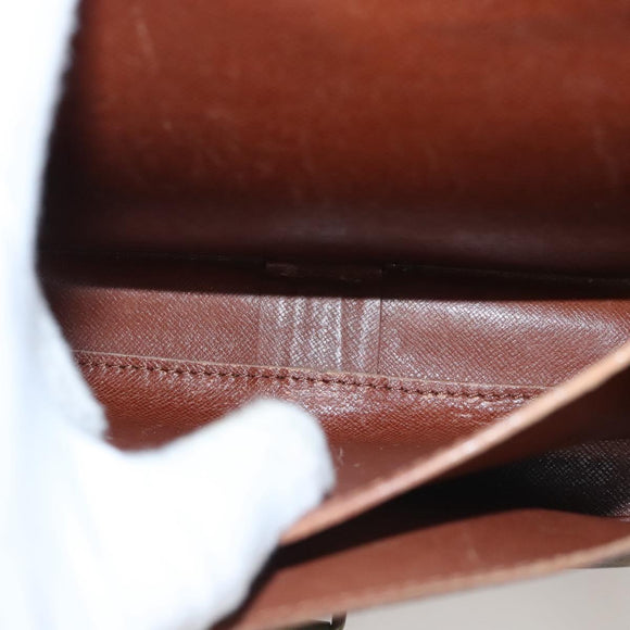 LOUIS VUITTON Monogram Cartouchiere MM Shoulder Bag M51253 LV Auth bs23742