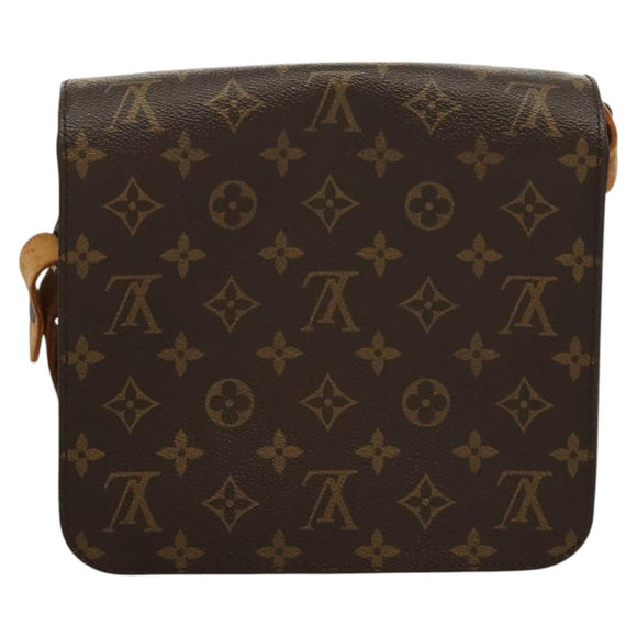 LOUIS VUITTON Monogram Cartouchiere MM Shoulder Bag M51253 LV Auth bs23742