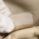 CELINE Shoulder Bag Leather Beige Auth bs23749-12