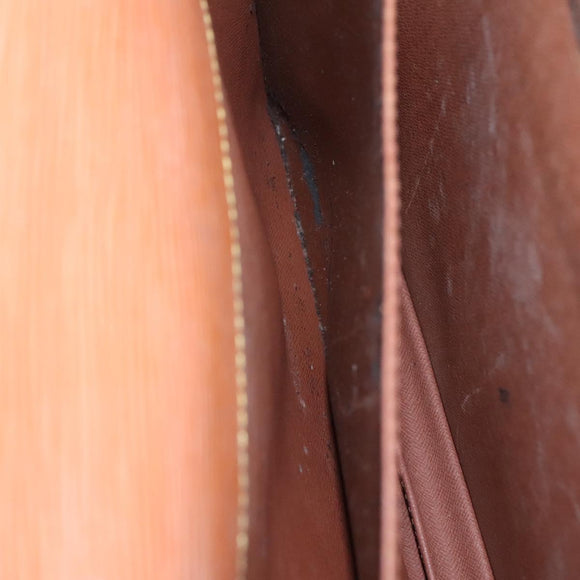 LOUIS VUITTON Epi Serviette Conseiller Zipangu Gold M54428 LV Auth bs23751