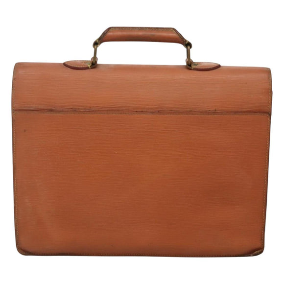 LOUIS VUITTON Epi Serviette Conseiller Zipangu Gold M54428 LV Auth bs23751