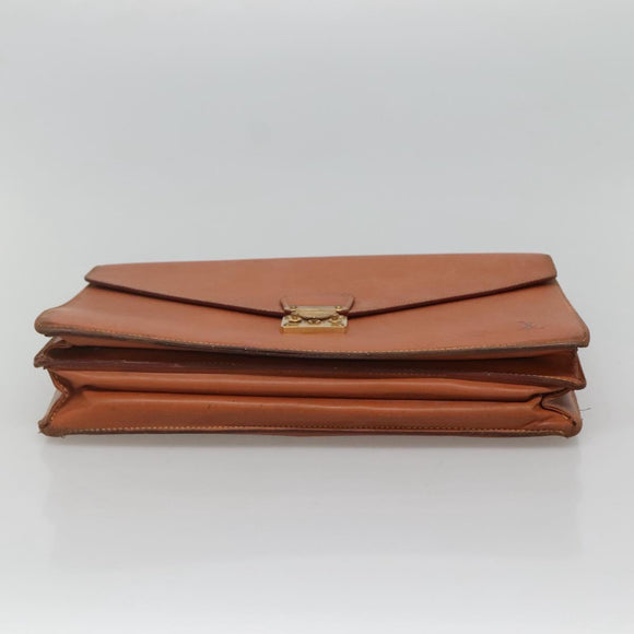 LOUIS VUITTON Epi Serviette Conseiller Zipangu Gold M54428 LV Auth bs23751