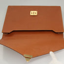 LOUIS VUITTON Epi Porte Documents Bandouliere Zipangu Gold M54468 Auth bs23752-19