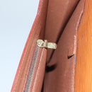 LOUIS VUITTON Epi Porte Documents Bandouliere Zipangu Gold M54468 Auth bs23752-23