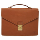 LOUIS VUITTON Epi Porte Documents Bandouliere Zipangu Gold M54468 Auth bs23752-13