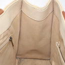 BURBERRY Tote Bag Canvas Beige Auth bs23757-19