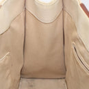BURBERRY Tote Bag Canvas Beige Auth bs23757-20
