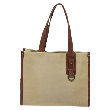 BURBERRY Tote Bag Canvas Beige Auth bs23757 - 0