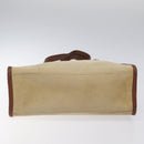 BURBERRY Tote Bag Canvas Beige Auth bs23757-5