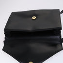 LOEWE Anagram Shoulder Bag Leather Black Auth bs23759-10