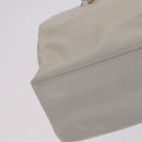 PRADA Shoulder Bag Leather White Auth bs23764-14