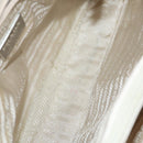 PRADA Shoulder Bag Leather White Auth bs23764-10