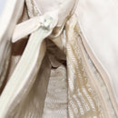 PRADA Shoulder Bag Leather White Auth bs23764-20