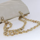 PRADA Shoulder Bag Leather White Auth bs23764-7