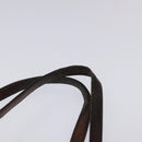 PRADA Hand Bag Leather Beige Auth bs23765-8