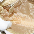 PRADA Shoulder Bag Leather Beige Auth bs23766-19