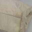 PRADA Shoulder Bag Nylon Beige Auth bs23768-9
