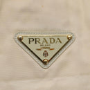 PRADA Shoulder Bag Nylon Beige Auth bs23768-17