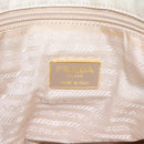 PRADA Shoulder Bag Nylon Beige Auth bs23768-18