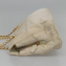 PRADA Shoulder Bag Nylon Beige Auth bs23768-3