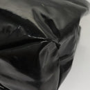 Salvatore Ferragamo Hand Bag Enamel Black Auth bs23791-16