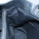 Salvatore Ferragamo Hand Bag Enamel Black Auth bs23791-22