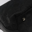 Salvatore Ferragamo Hand Bag Canvas Black Auth bs23793-14