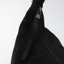 Salvatore Ferragamo Hand Bag Canvas Black Auth bs23793-10