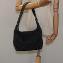Salvatore Ferragamo Hand Bag Canvas Black Auth bs23793-21
