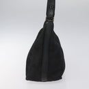 Salvatore Ferragamo Hand Bag Canvas Black Auth bs23793-3