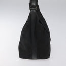 Salvatore Ferragamo Hand Bag Canvas Black Auth bs23793-4