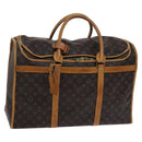 LOUIS VUITTON Monogram Sac Chasseur 55 Boston Bag M41922 LV Auth bs23811-1