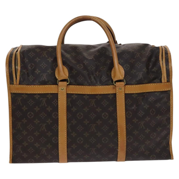 LOUIS VUITTON Monogram Sac Chasseur 55 Boston Bag M41922 LV Auth bs23811