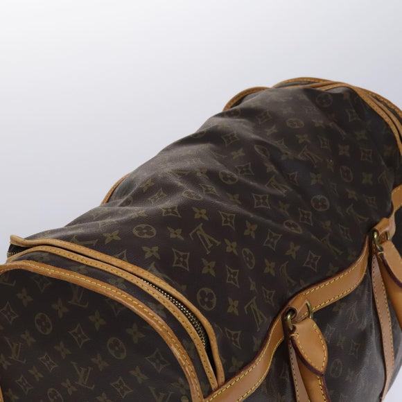 LOUIS VUITTON Monogram Sac Chasseur 55 Boston Bag M41922 LV Auth bs23811