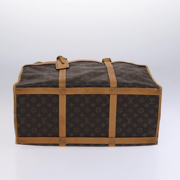 LOUIS VUITTON Monogram Sac Chasseur 55 Boston Bag M41922 LV Auth bs23811