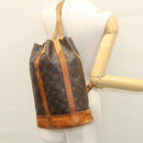 LOUIS VUITTON Monogram Randonnee PM Shoulder Bag M42243 LV Auth bs23814-19