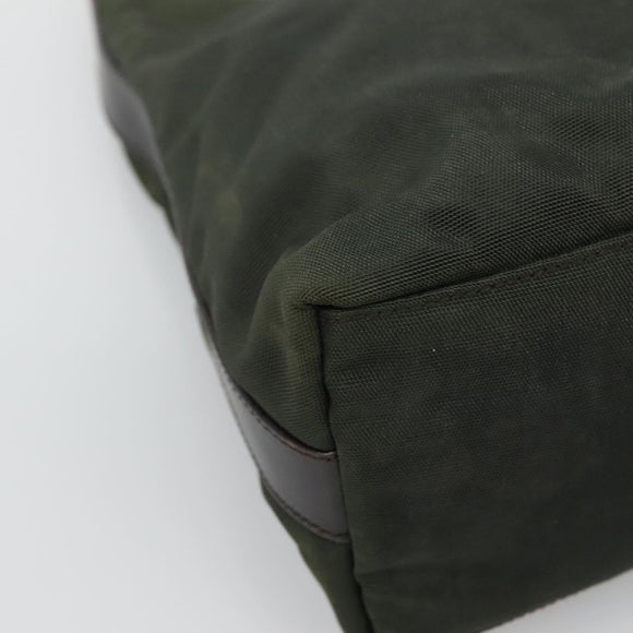 GUCCI Shoulder Bag Canvas Khaki 000 0602 Auth bs23832