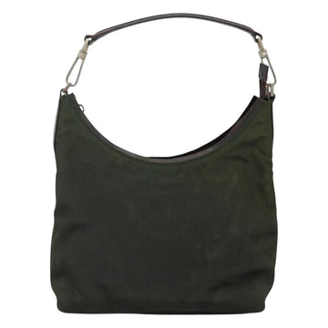 GUCCI Shoulder Bag Canvas Khaki 000 0602 Auth bs23832 - 0