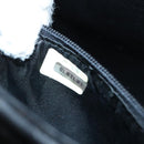 CHANEL Matelasse Chain Shoulder Bag Lamb Skin Black CC Auth bs23838-22