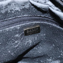 BALLY Chain Shoulder Bag Leather Black Gold Auth bs23848-11