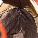 Christian Dior Canage Shoulder Bag Nylon Yellow Auth bs23852-17