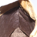 Christian Dior Canage Shoulder Bag Nylon Yellow Auth bs23852-18