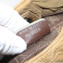 Christian Dior Canage Shoulder Bag Nylon Yellow Auth bs23852-20