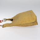 Christian Dior Canage Shoulder Bag Nylon Yellow Auth bs23852-5