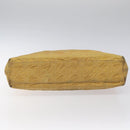 Christian Dior Canage Shoulder Bag Nylon Yellow Auth bs23852-9